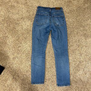 Madewell High-Rise Slim Boyjean, size 25